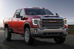 2022 GMC Sierra HD 2500 Front Right in Red